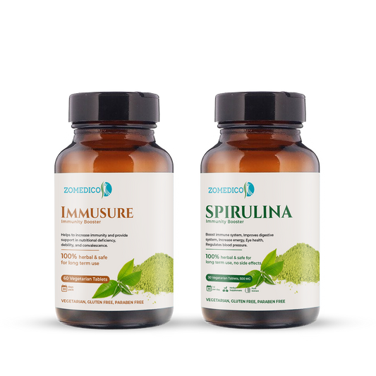 Immusure and Spirulina