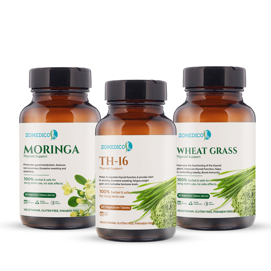 Moringa, TH-16 and Wheat Grass